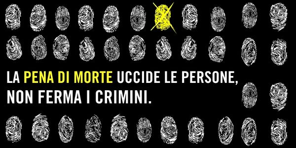 la pena di morte uccide le persone, non ferma i crimini